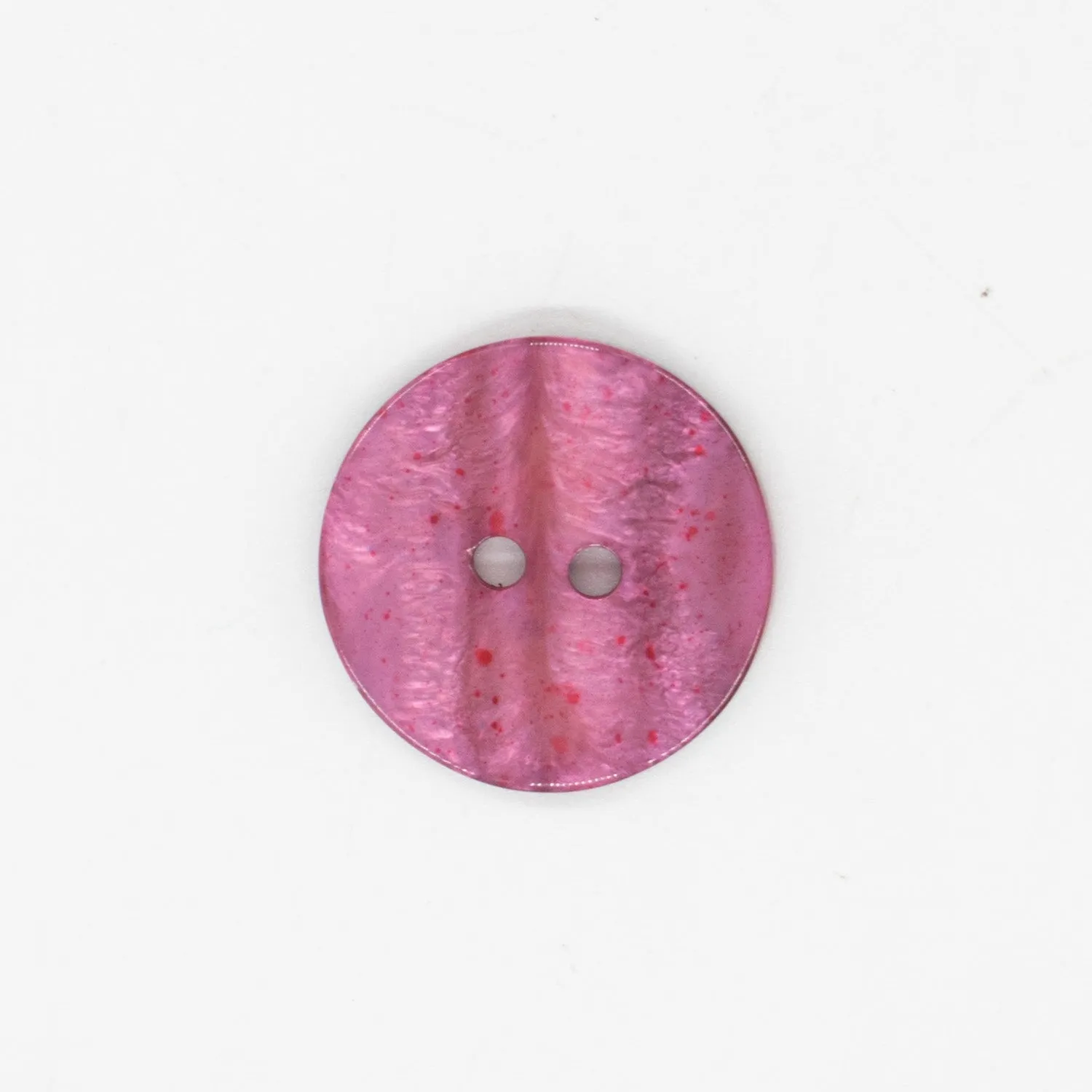 2 Hole Shiny Rippled Button