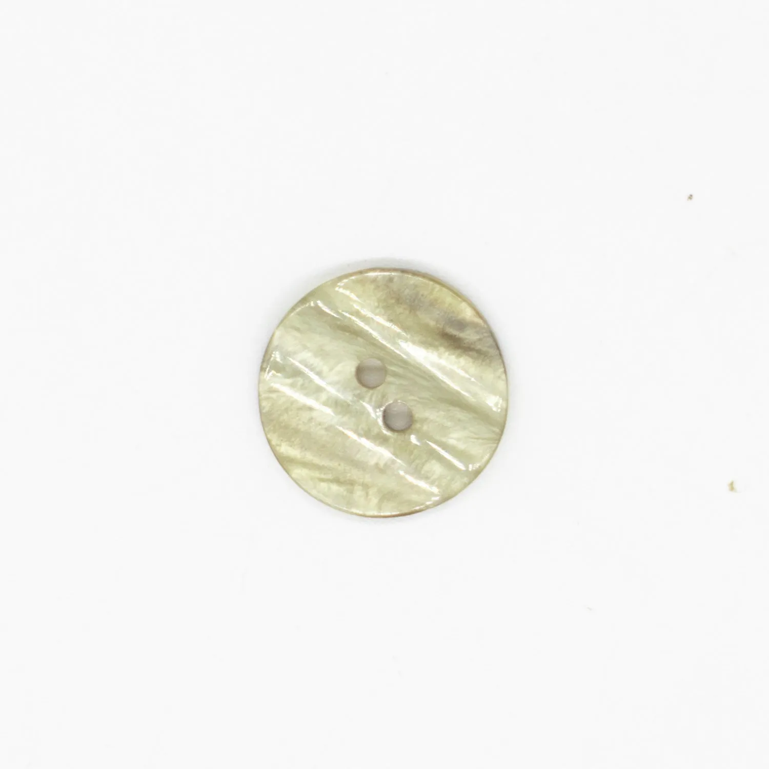 2 Hole Shiny Rippled Button