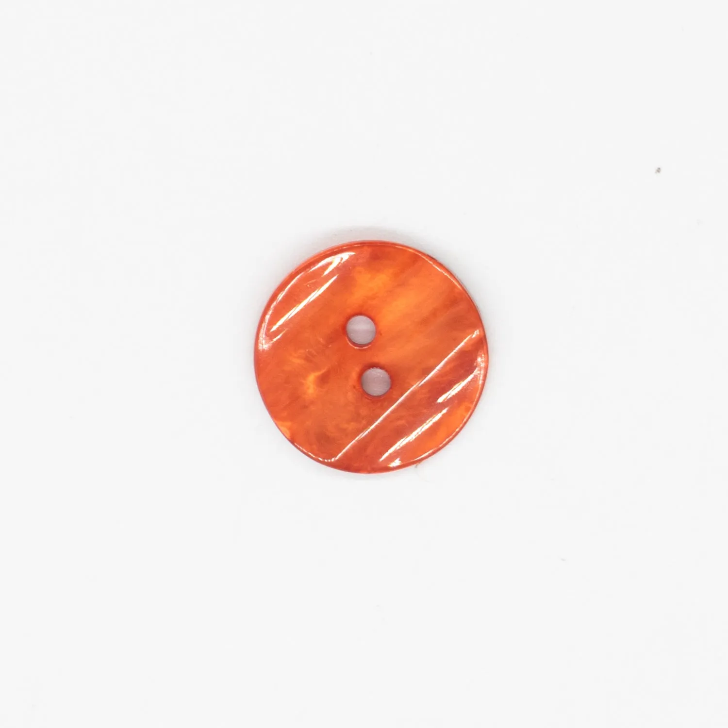 2 Hole Shiny Rippled Button