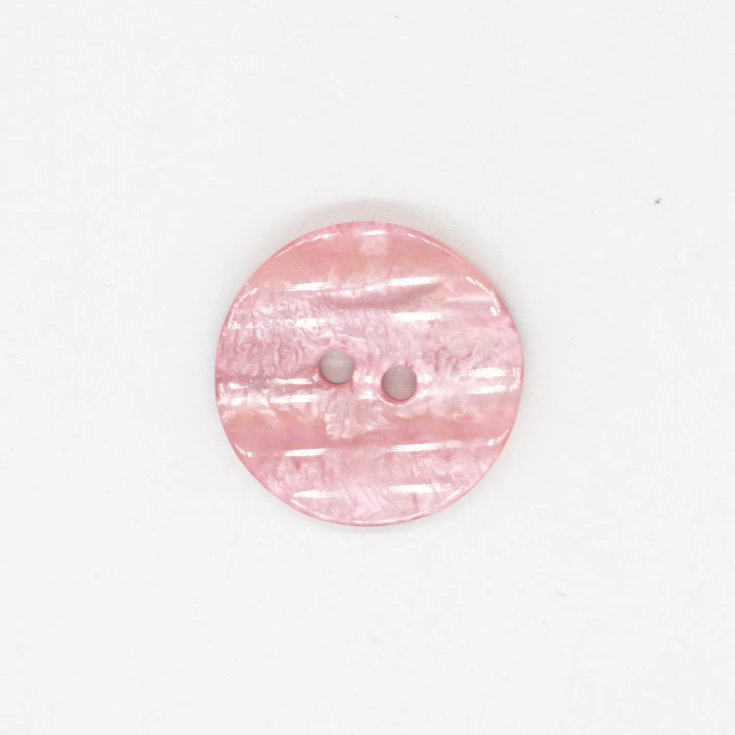 2 Hole Shiny Rippled Button