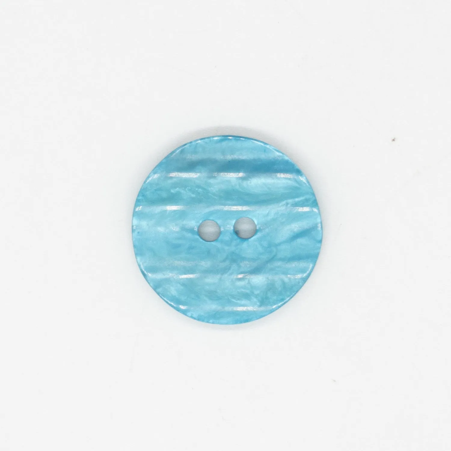 2 Hole Shiny Rippled Button