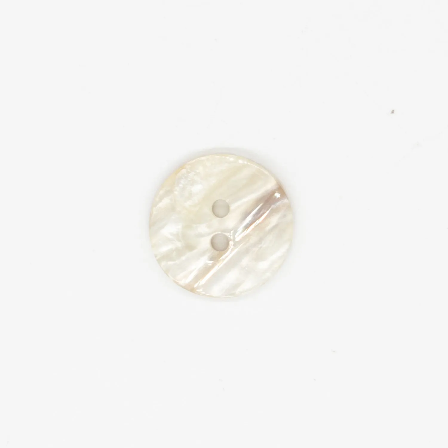 2 Hole Shiny Rippled Button