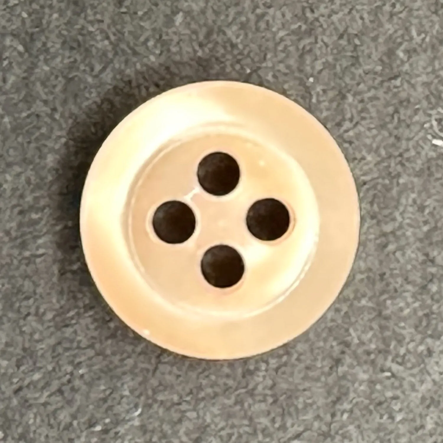 4 Hole Thick Shirt Button 12mm