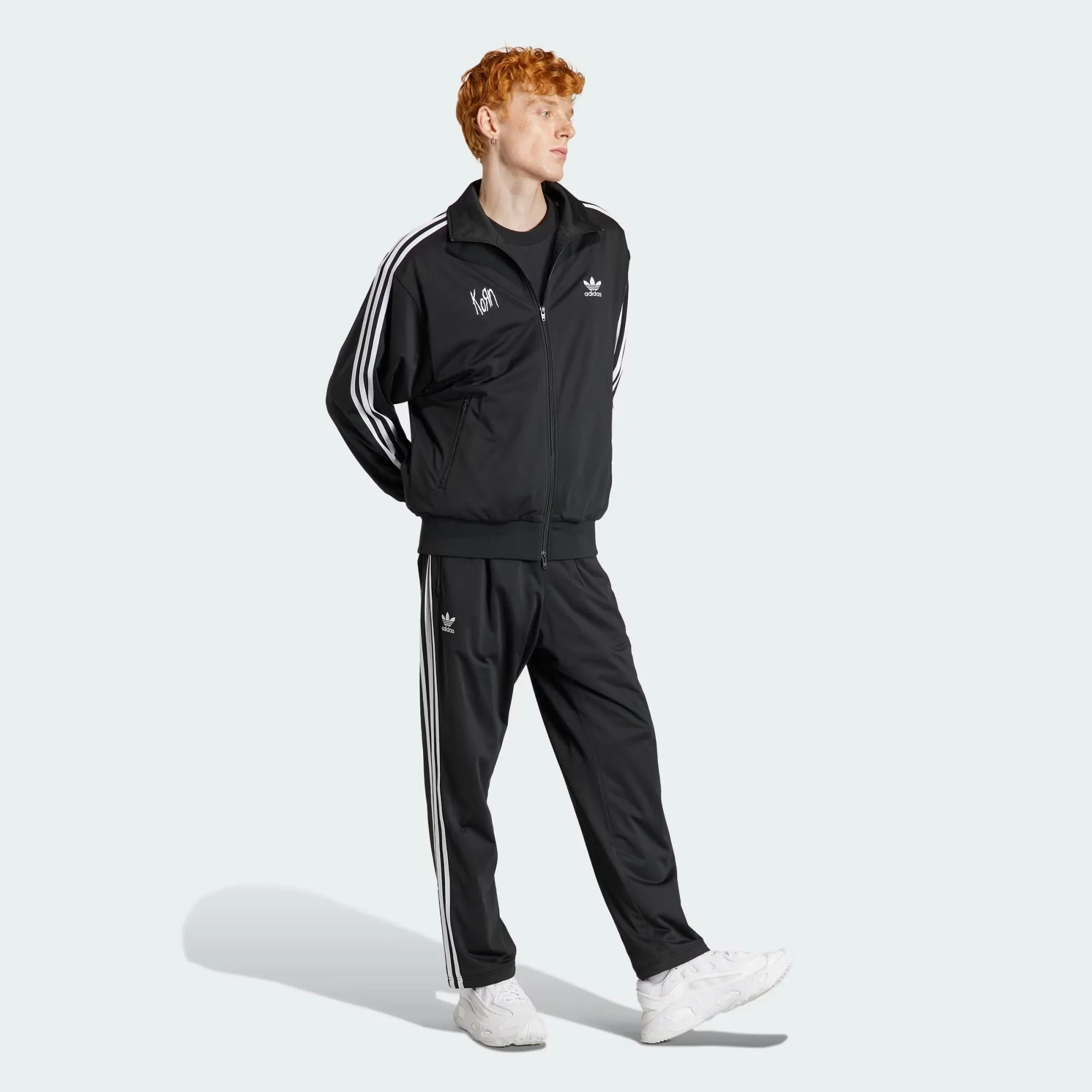 Adidas Originals | KORN TRACK TOP  { BLACK