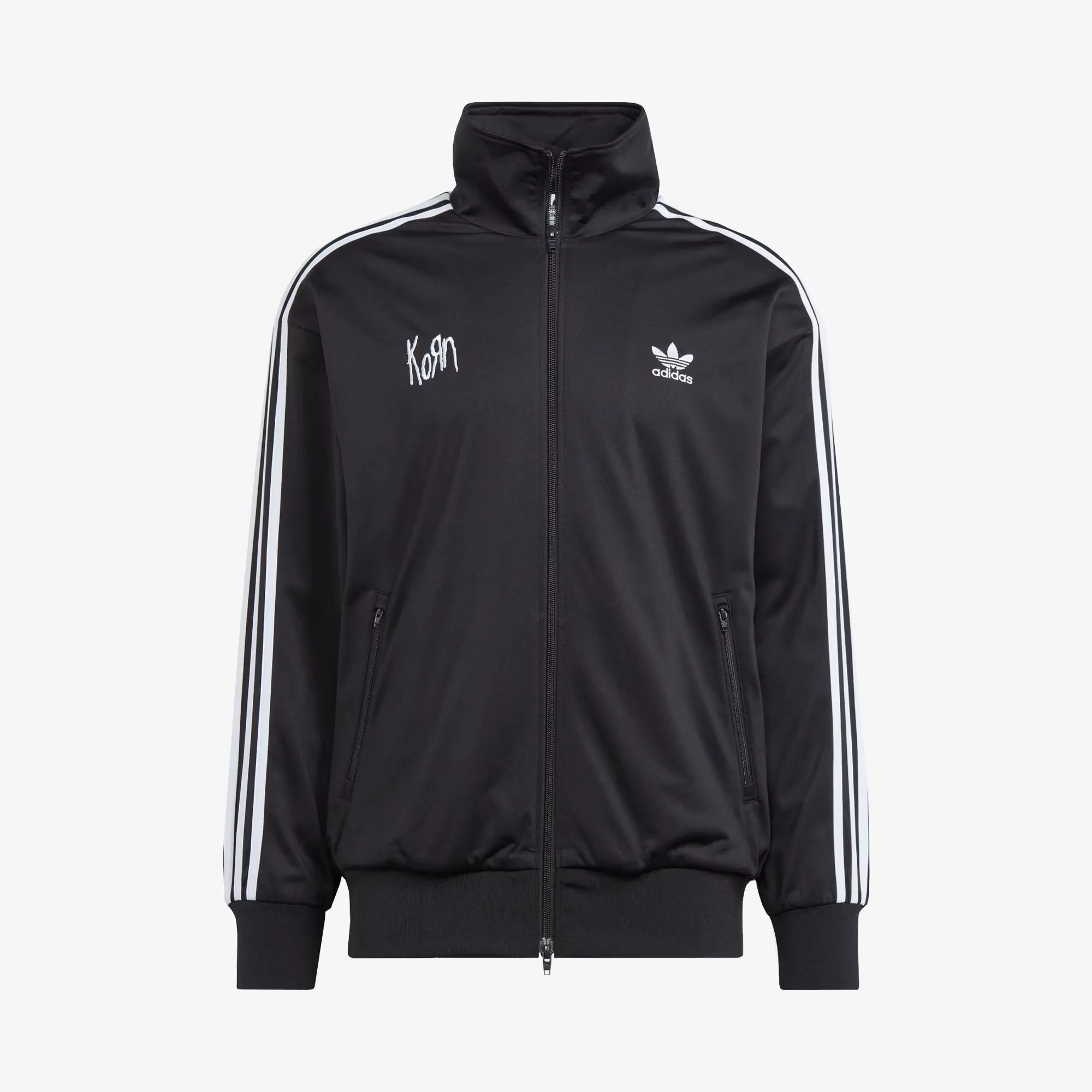 Adidas Originals | KORN TRACK TOP  { BLACK