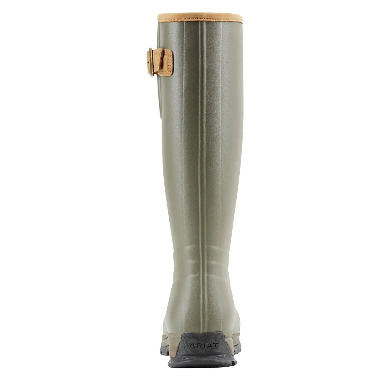 Ariat Womens Burford Waterproof Rubber Wellington Olive Green