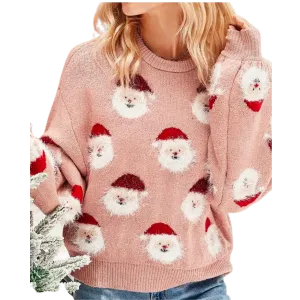 Blush Santa Claus Sweater