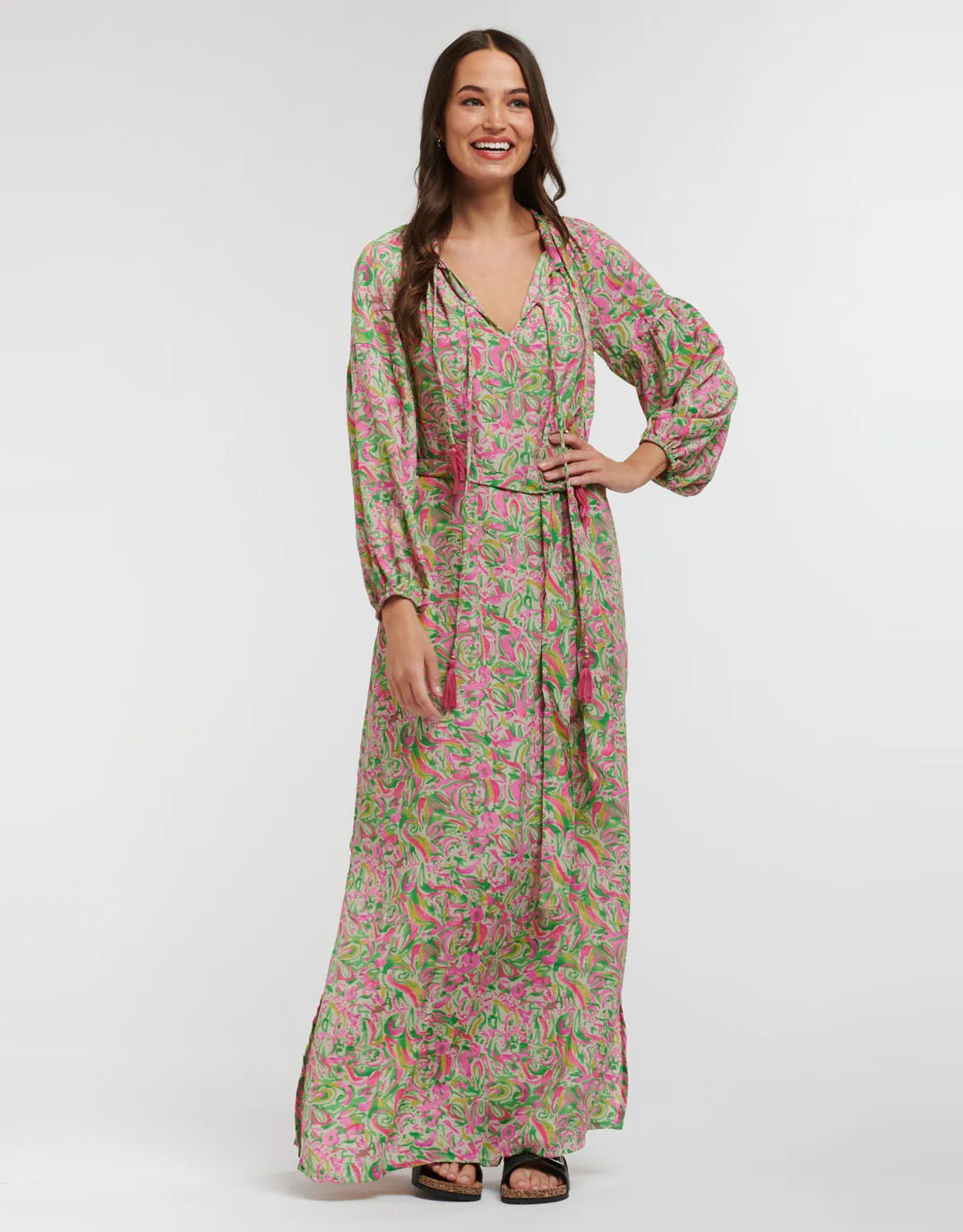 Bomba Midi Dress - Orchid