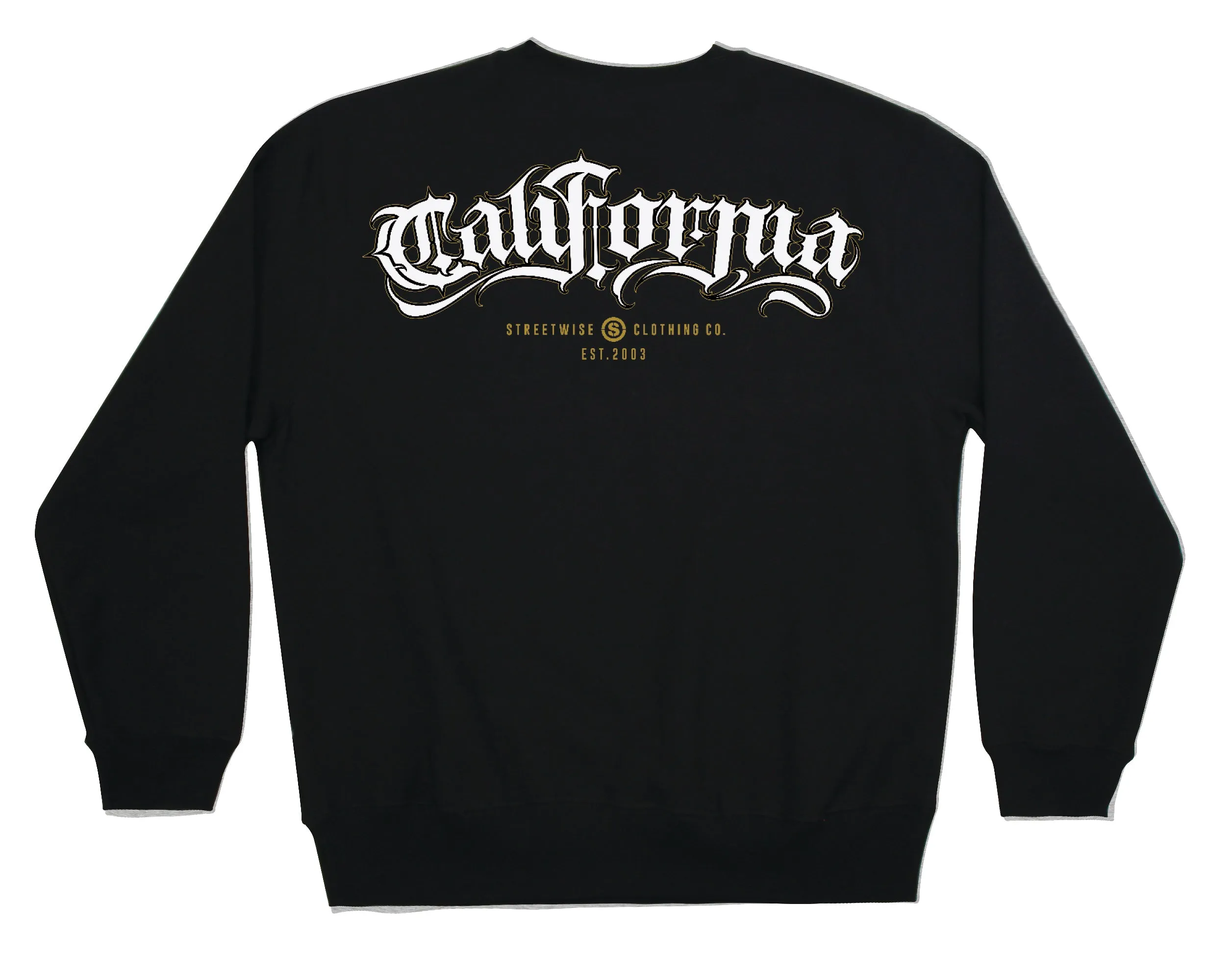 California Crewneck (Black)