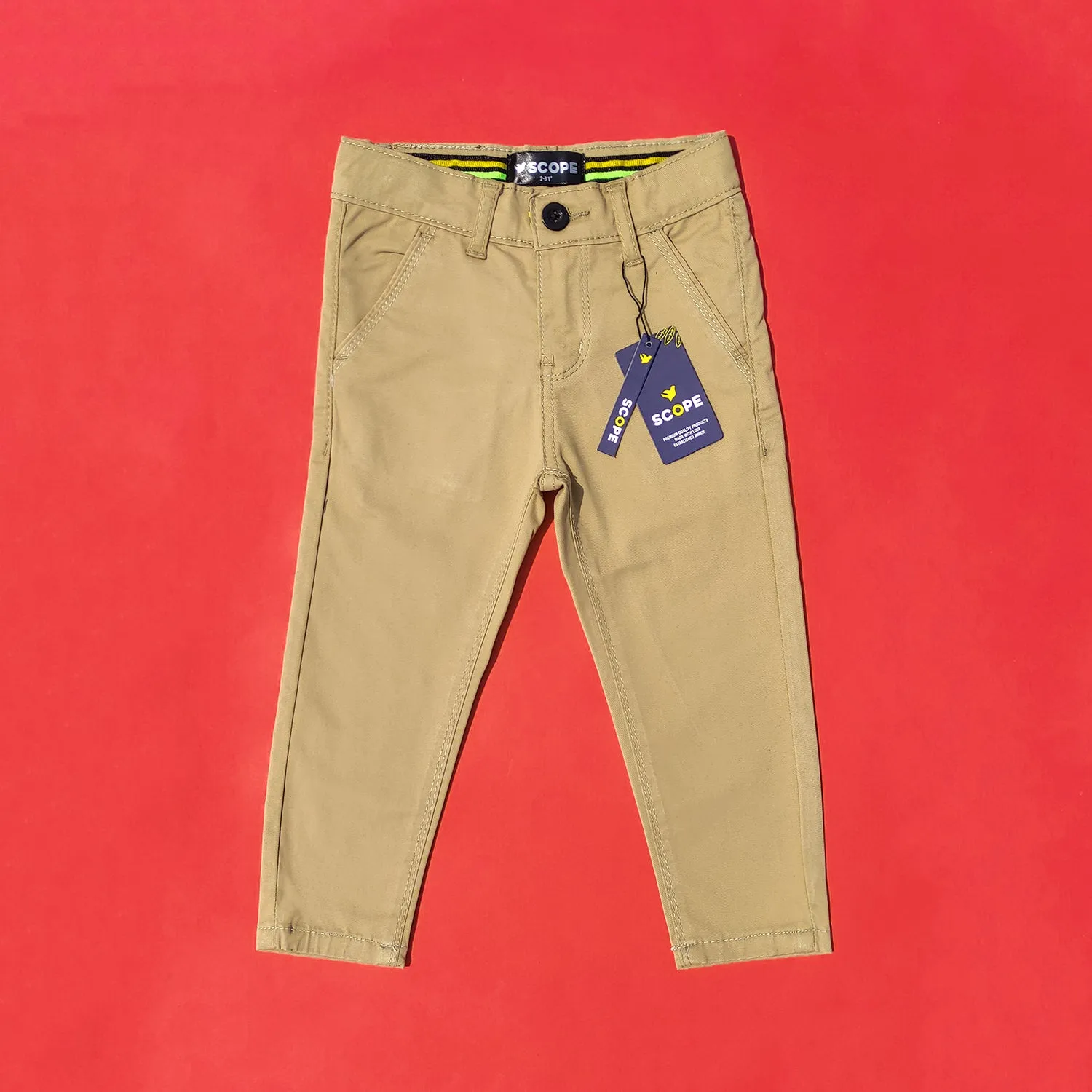 Camel Cotton Pants