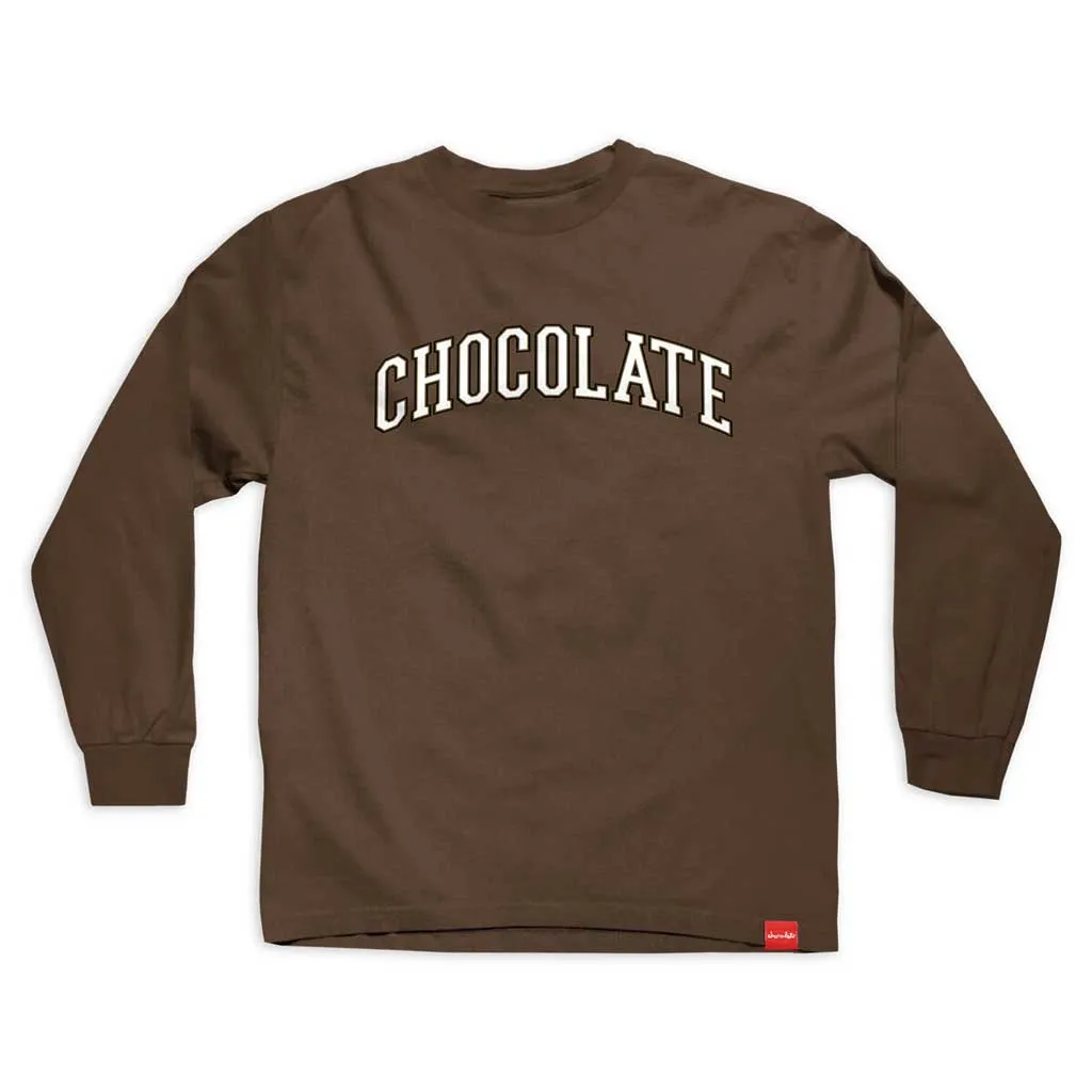 Chocolate League L/S Tee - Brown