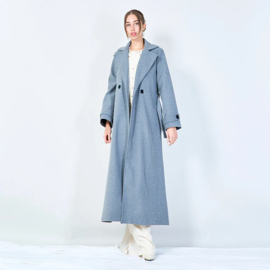 Classic double-breasted overcoat wholesale