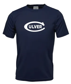 Culver Classic Short Sleeve Men's Performance Tee - Navy