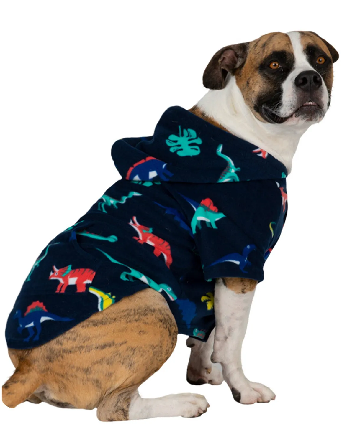 Dinosaur Kingdom Pet Pjs Fleece Hoodie