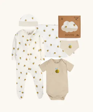 Frugi Baby Muslin Gift Set - Buzzy Bee