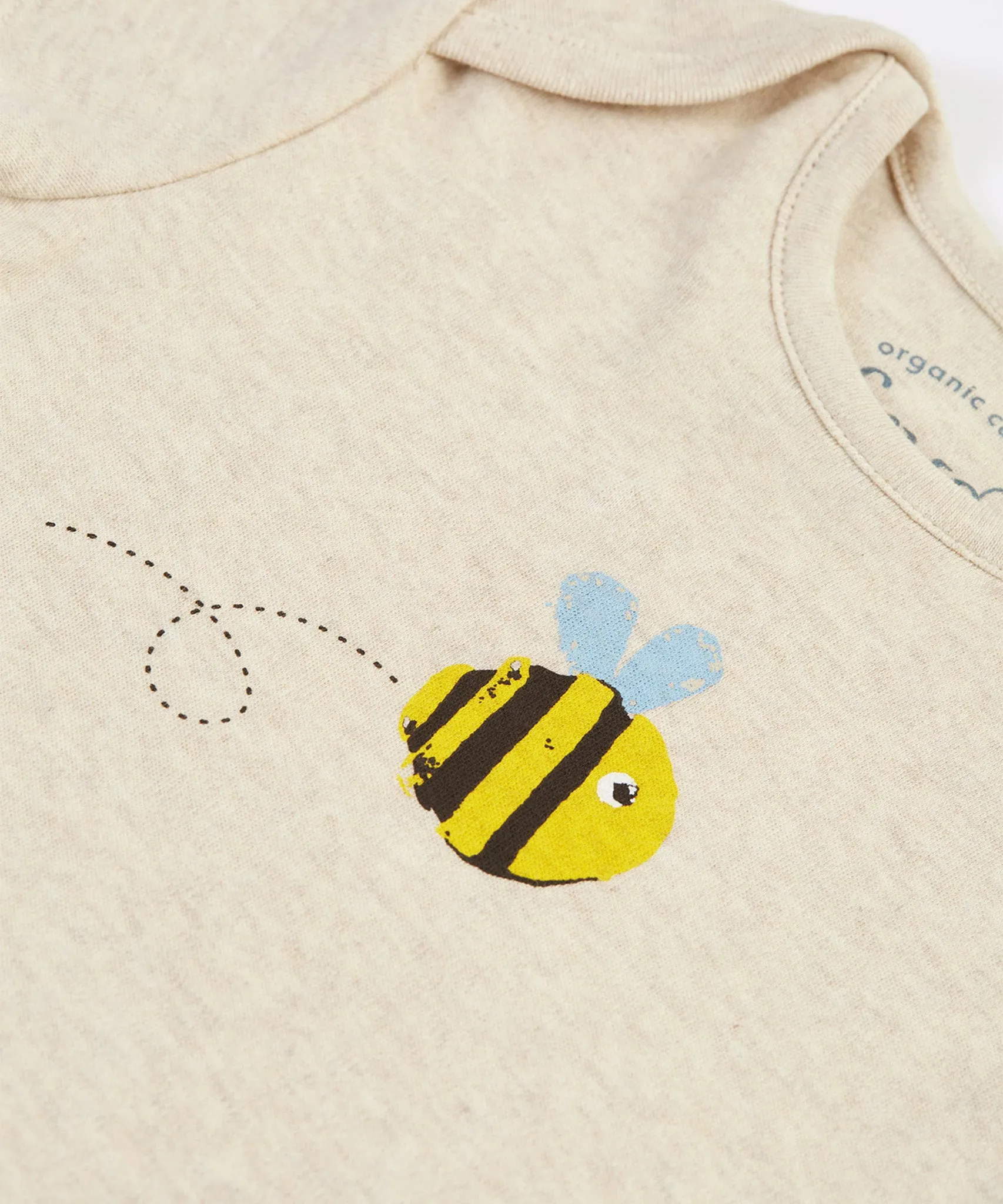 Frugi Baby Muslin Gift Set - Buzzy Bee