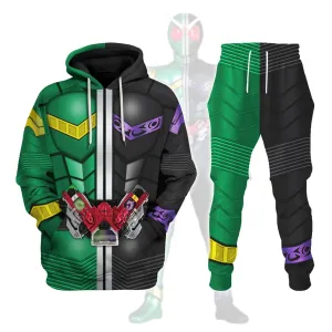 Gearhomie Kamen Rider W Cosplay Costumes Hoodies Sweatshirt T-shirt Tracksuit