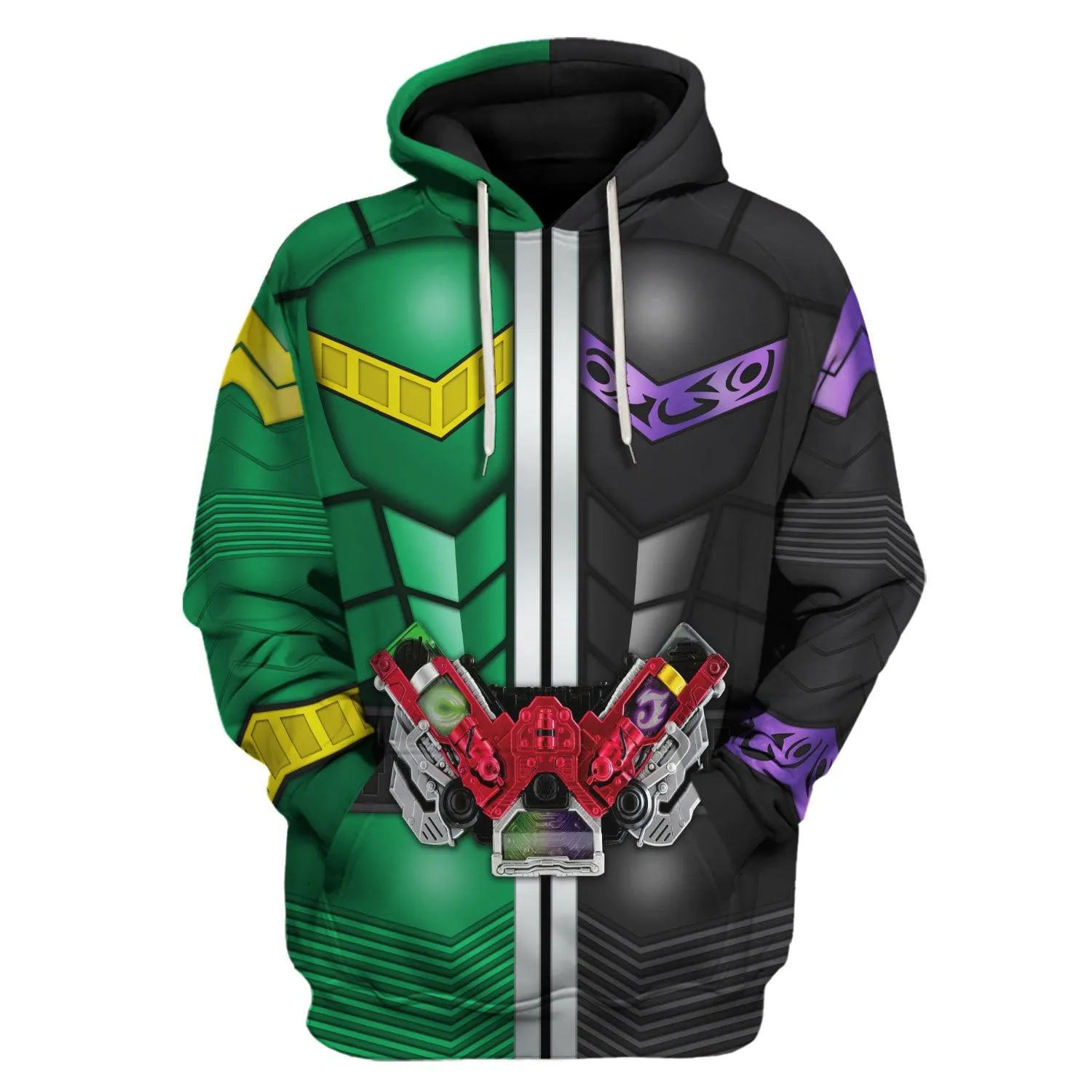 Gearhomie Kamen Rider W Cosplay Costumes Hoodies Sweatshirt T-shirt Tracksuit