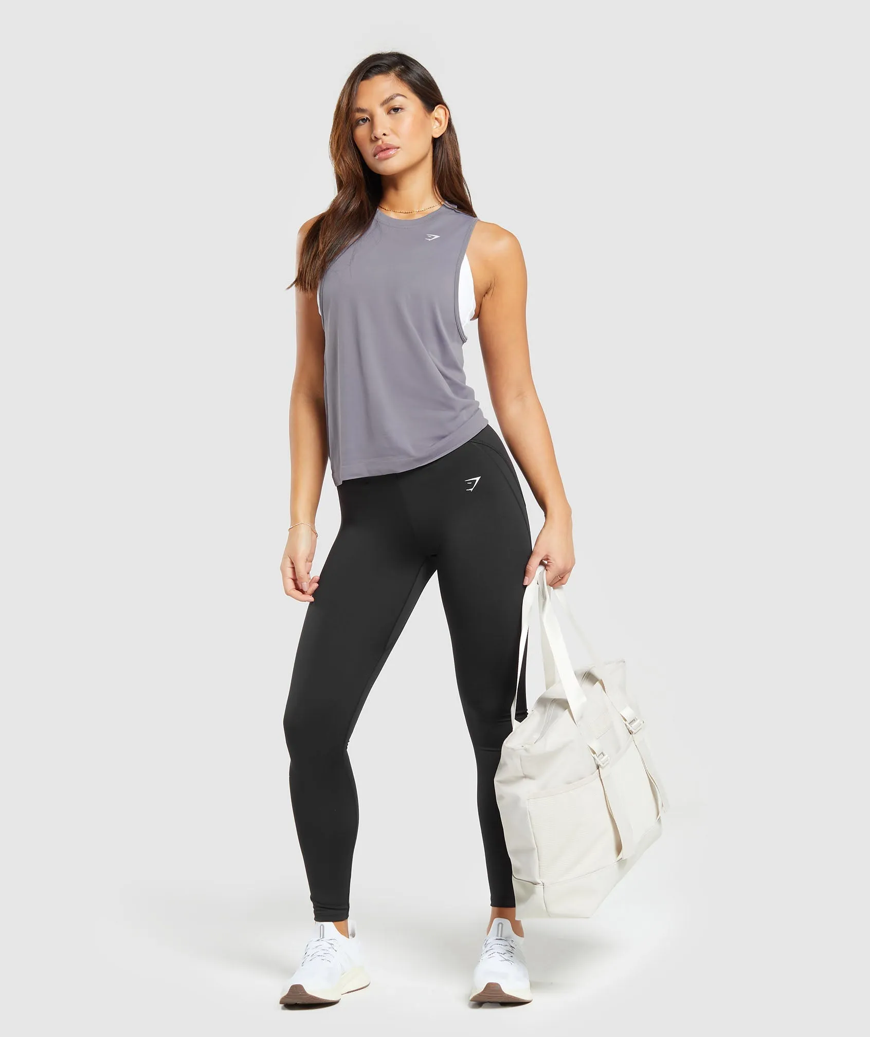 Gymshark Everyday Seamless Tank - Fog Purple