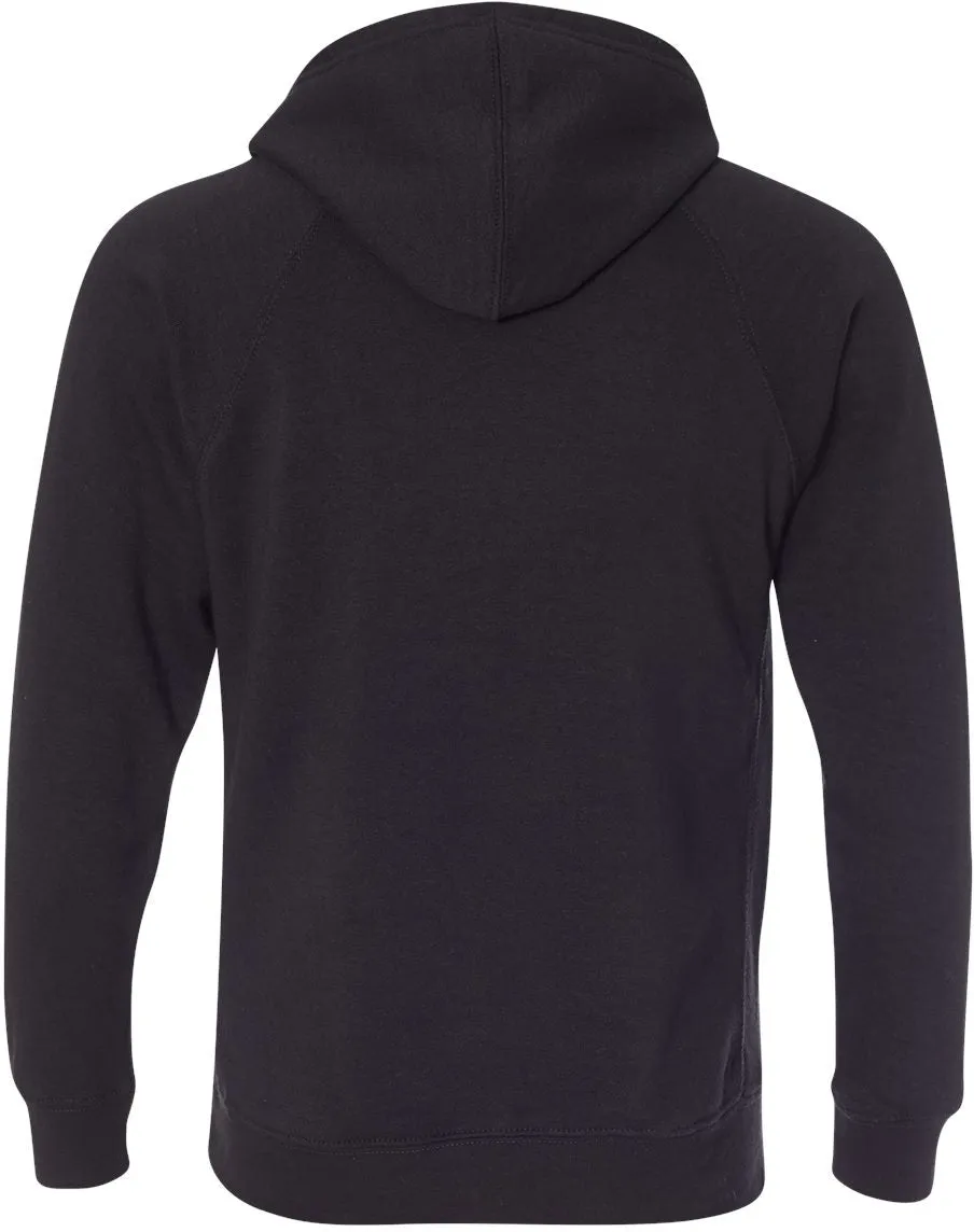 Independent Trading Co. Special Blend Raglan Hooded Sweatshirt