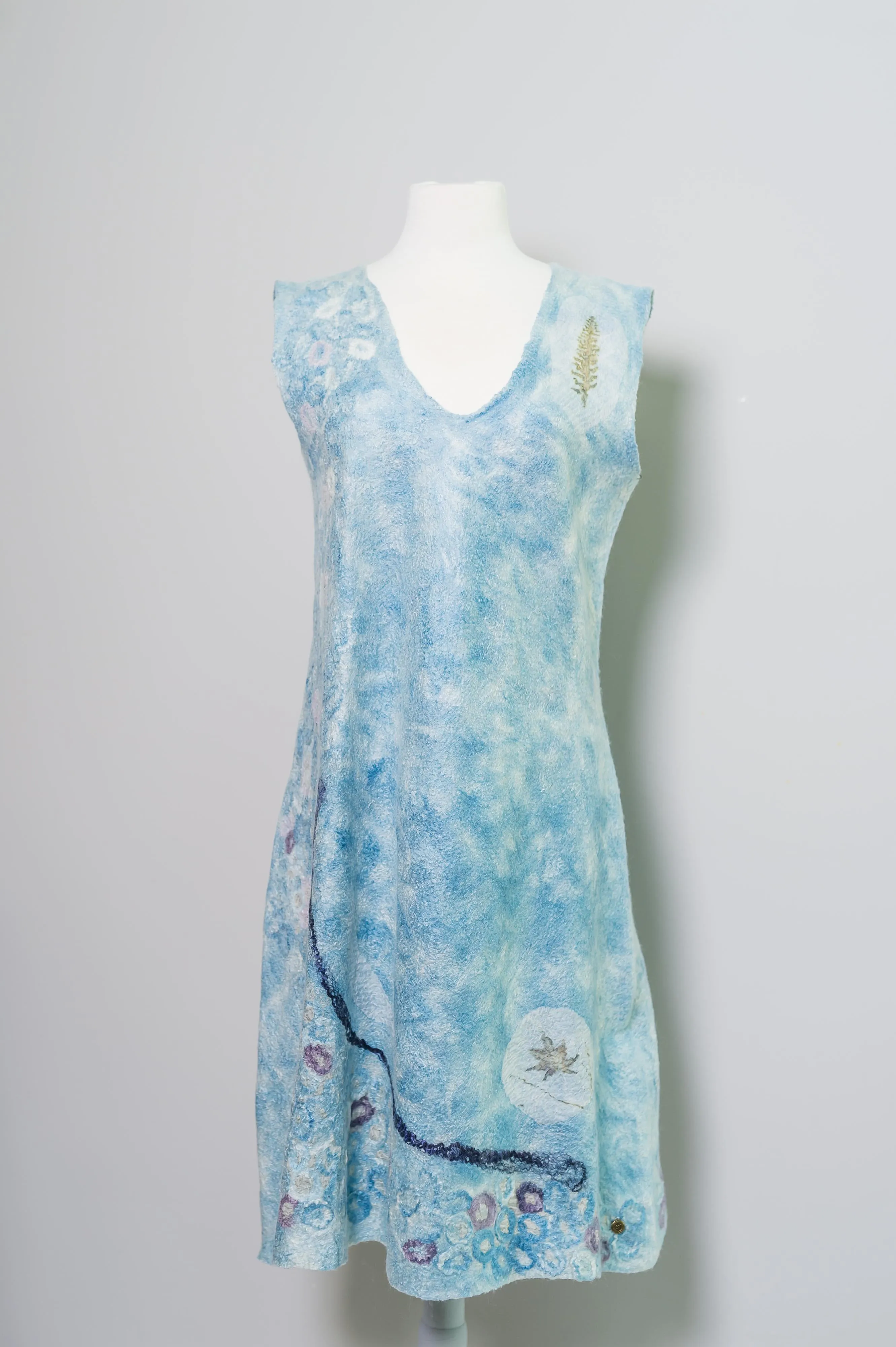 Indigo Abstract Dress