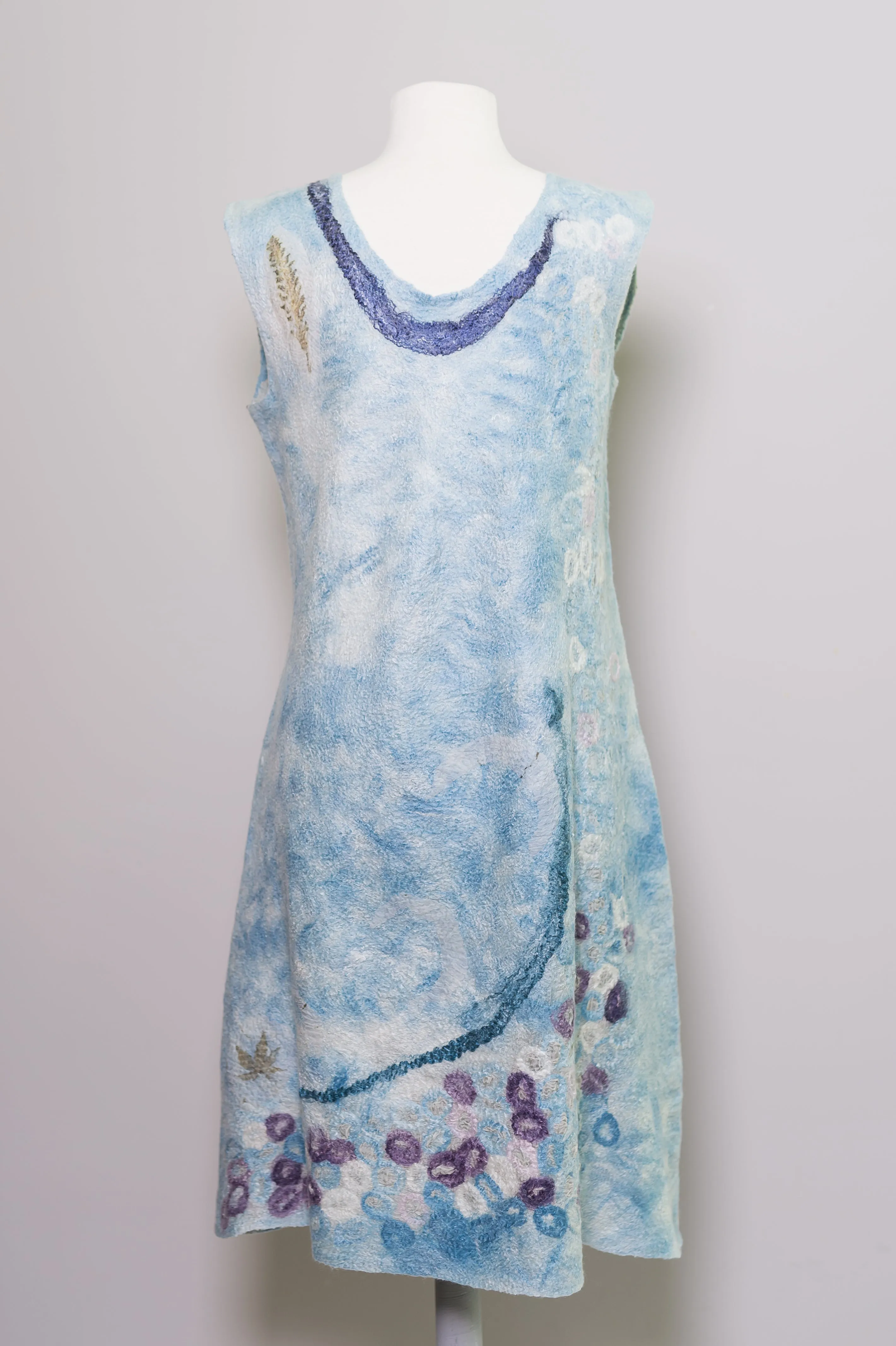 Indigo Abstract Dress