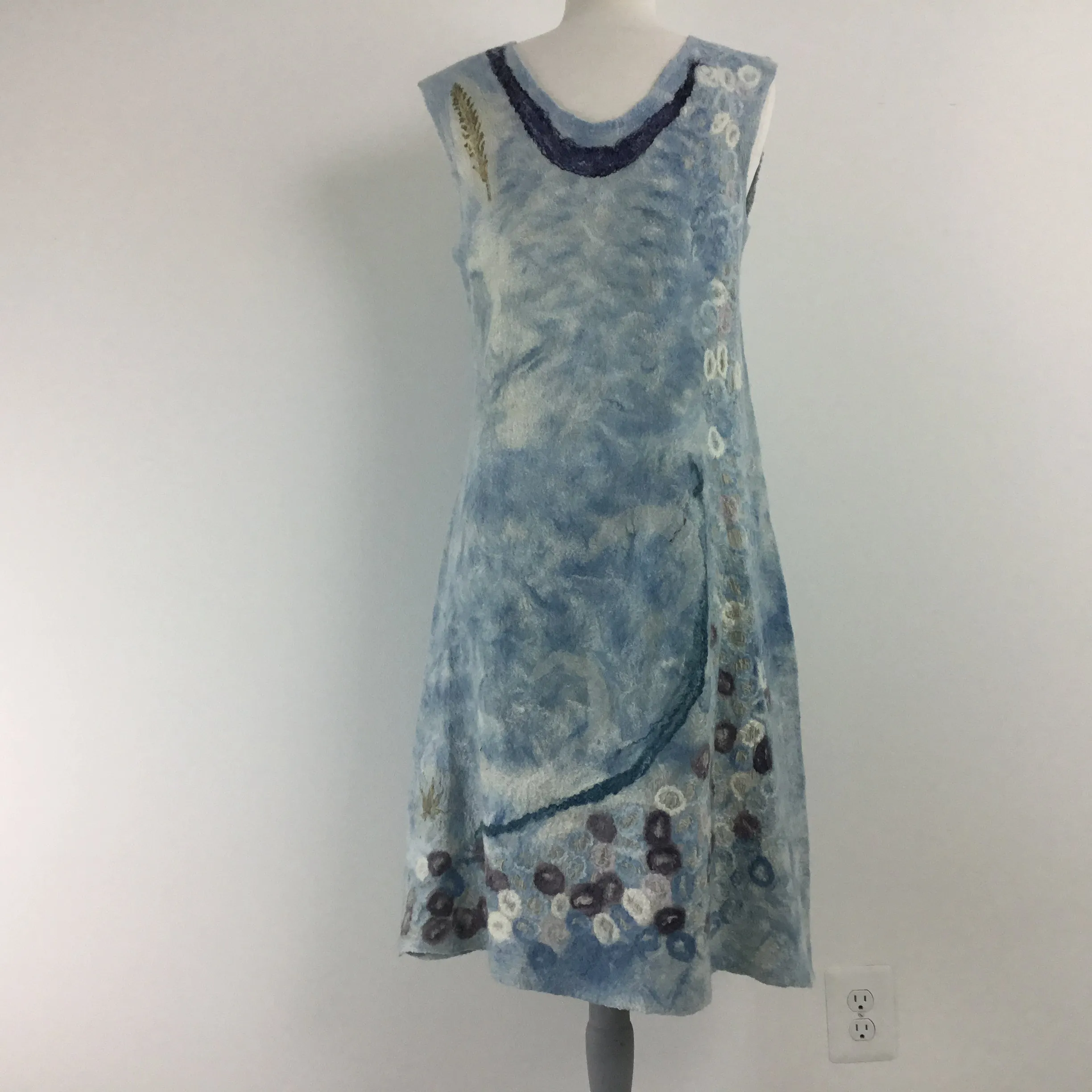 Indigo Abstract Dress