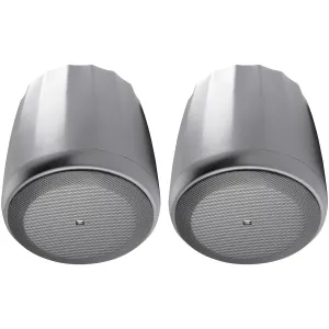 JBL C67HC/T-WH Satellite Pendant Speaker (White, Pair) - 6.5"