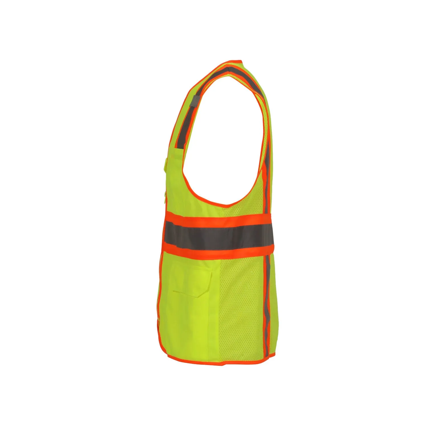 Job Sight Class 2 Two-Tone Surveyor Vest