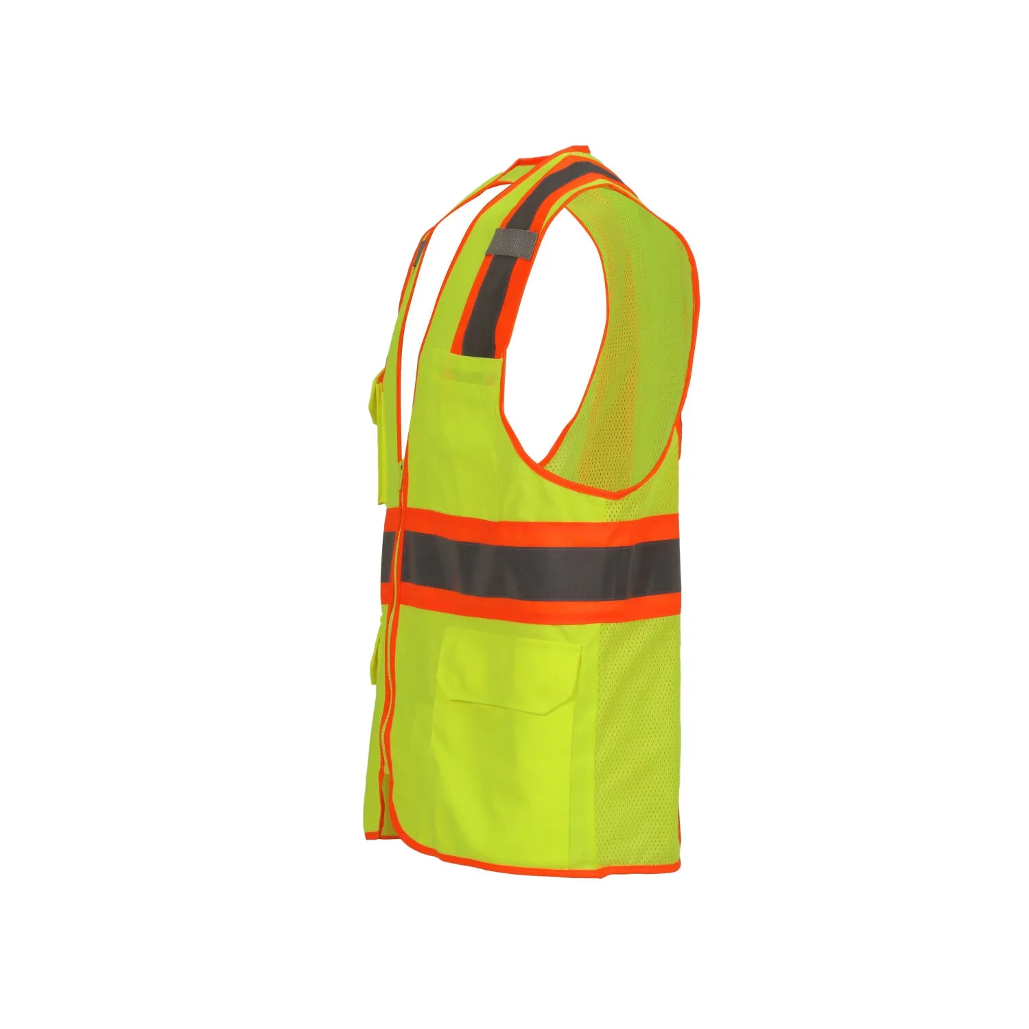 Job Sight Class 2 Two-Tone Surveyor Vest