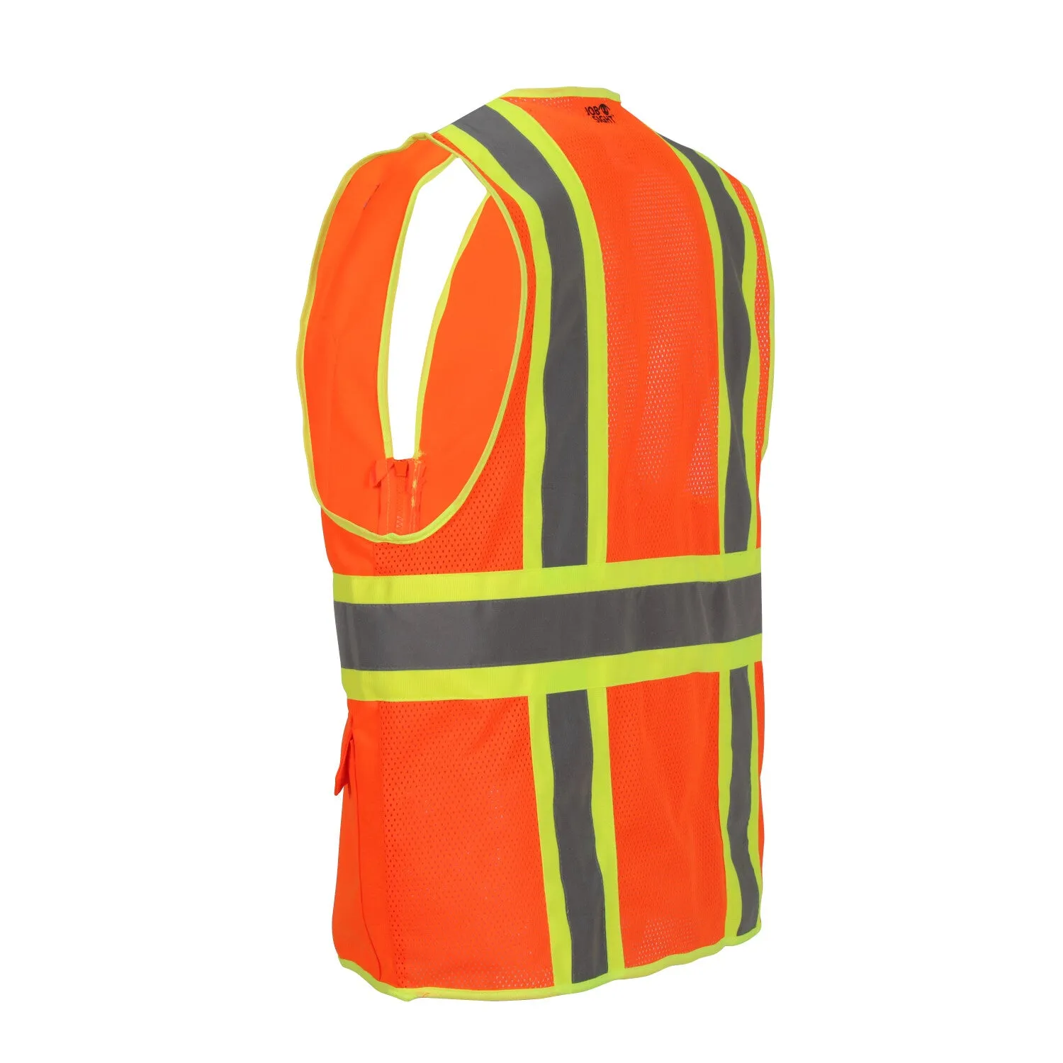 Job Sight Class 2 Two-Tone Surveyor Vest