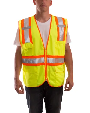 Job Sight Class 2 Two-Tone Surveyor Vest