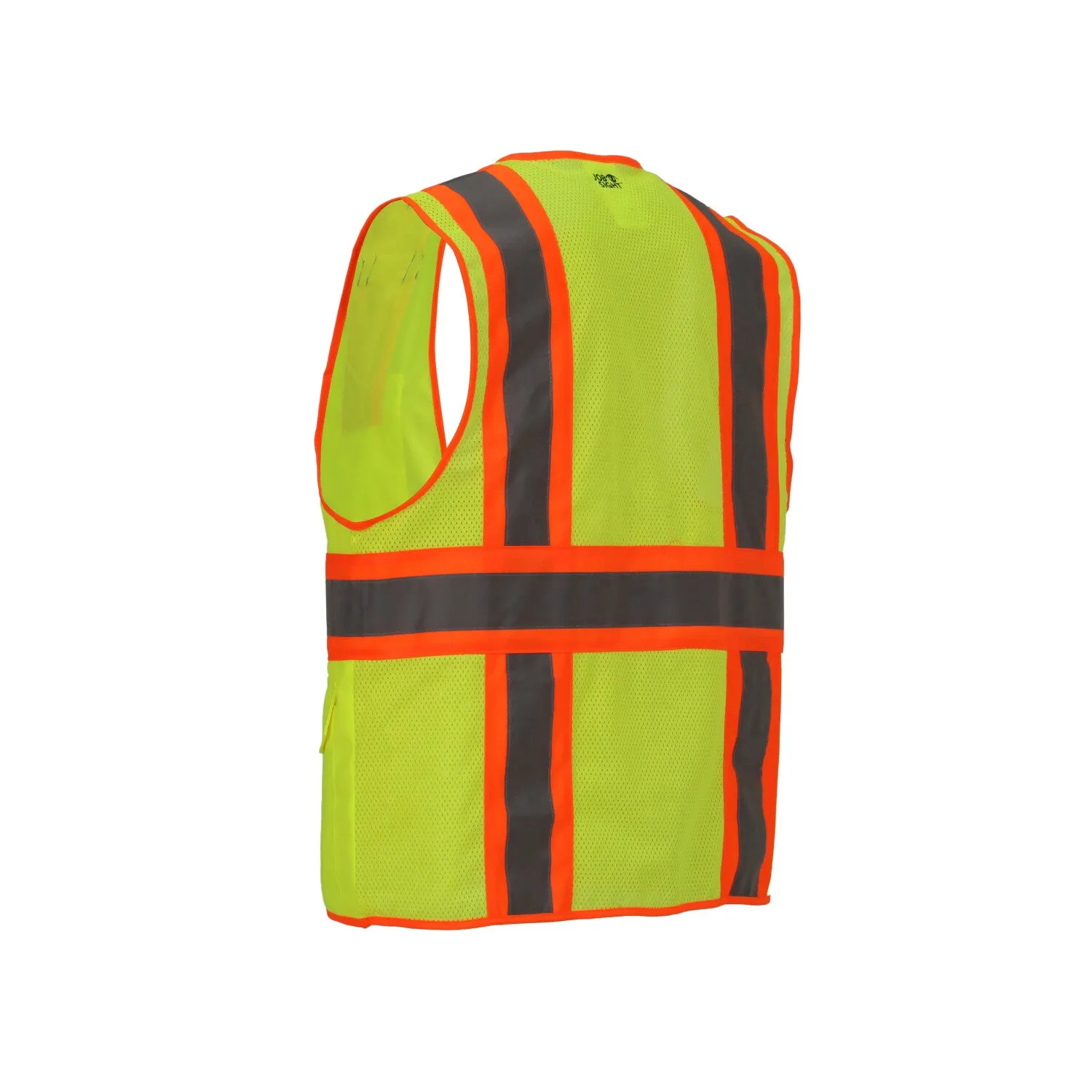 Job Sight Class 2 Two-Tone Surveyor Vest