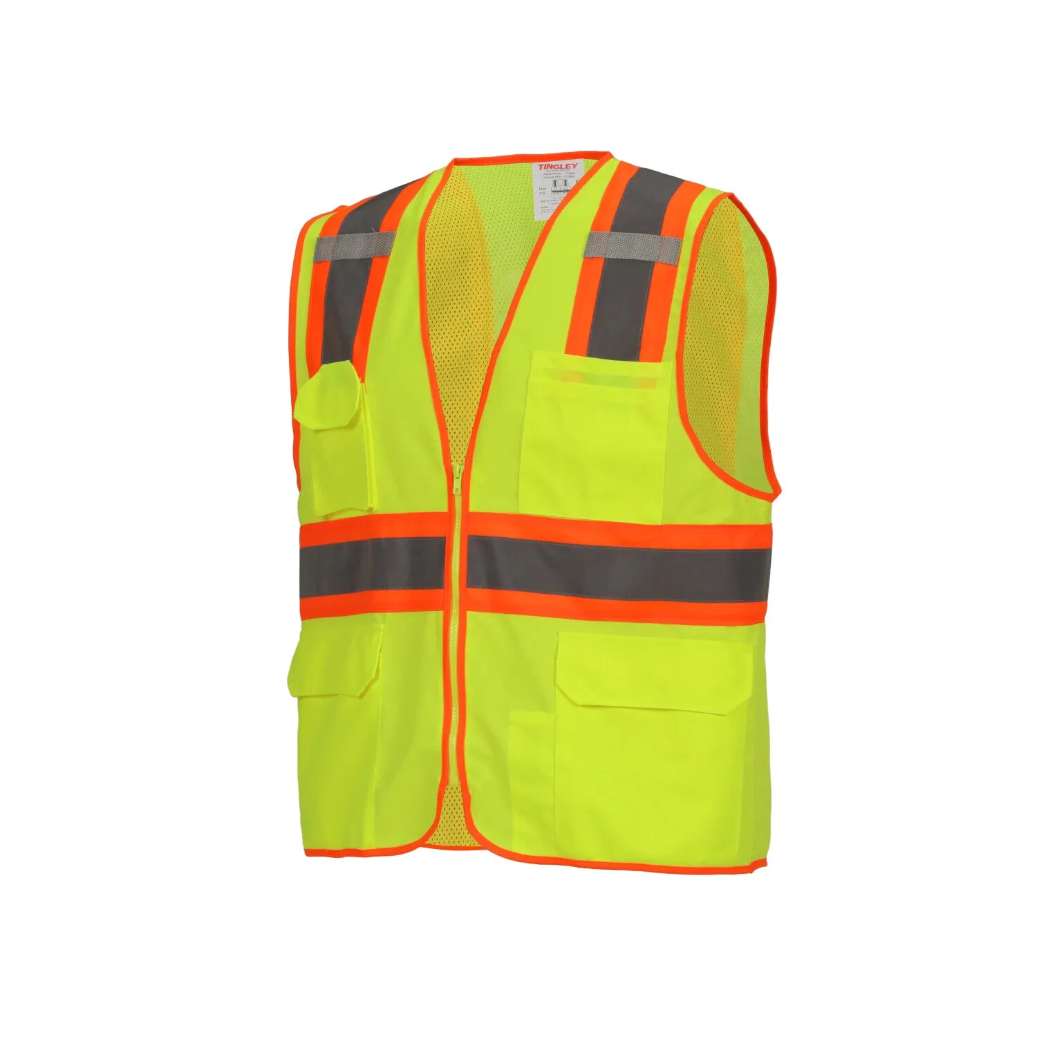 Job Sight Class 2 Two-Tone Surveyor Vest