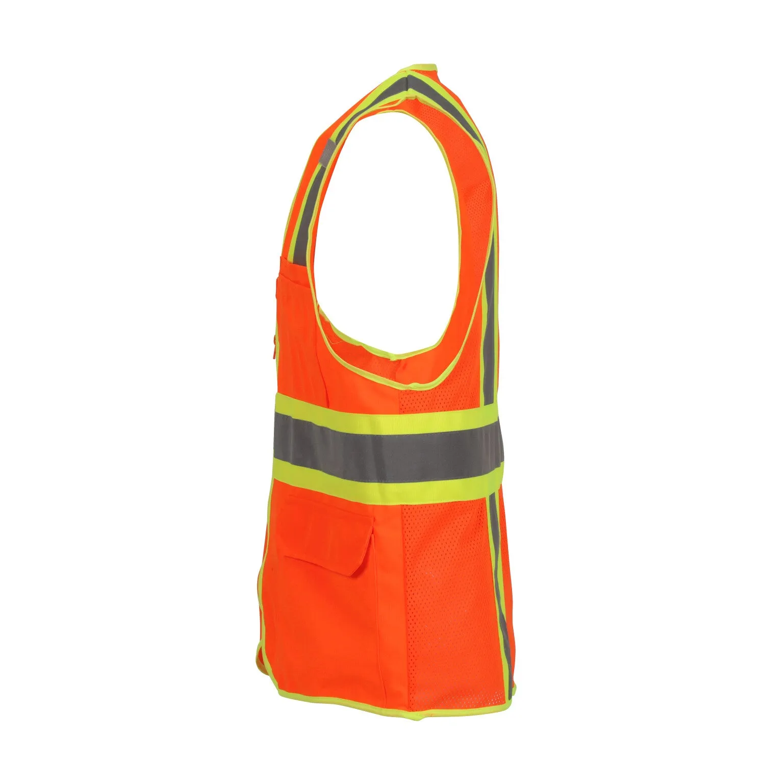 Job Sight Class 2 Two-Tone Surveyor Vest