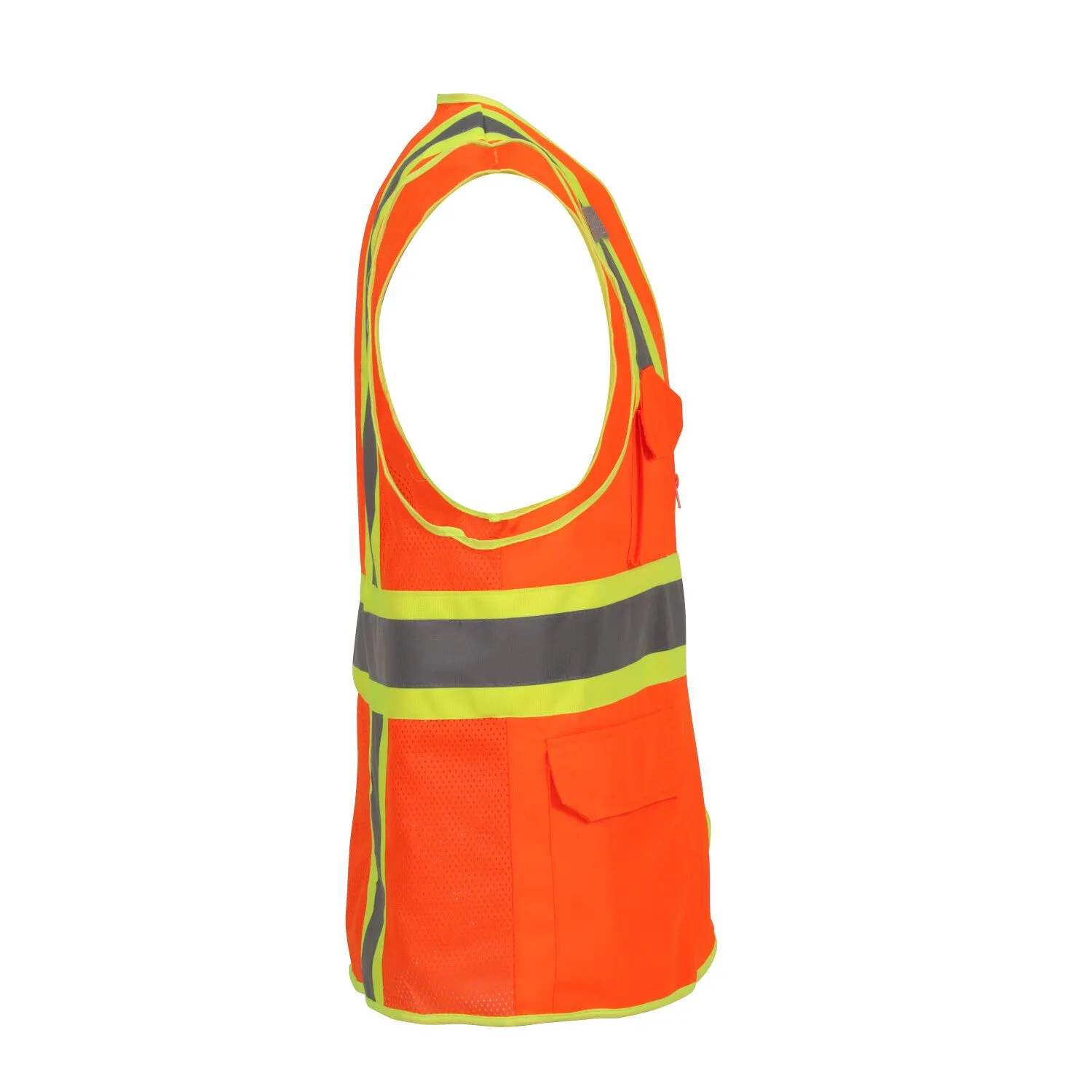 Job Sight Class 2 Two-Tone Surveyor Vest