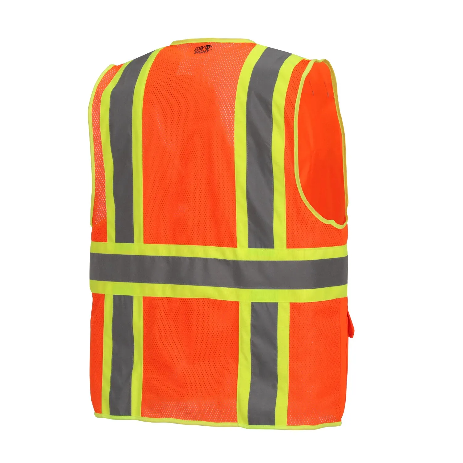 Job Sight Class 2 Two-Tone Surveyor Vest