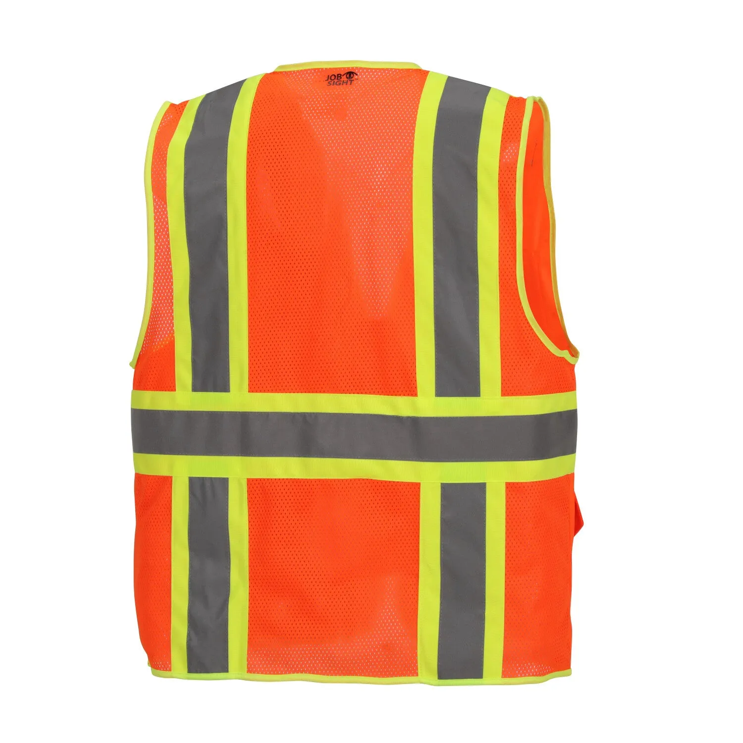 Job Sight Class 2 Two-Tone Surveyor Vest