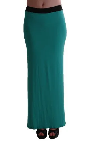 Keira Jersey Maxi Long Skirt