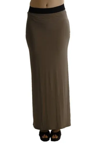 Keira Jersey Maxi Long Skirt