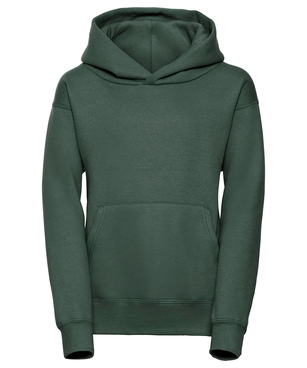 Kids hooded sweatshirt | Bottle Green