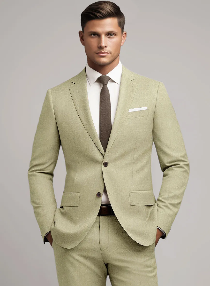 Marco Stretch Sahara Khaki Wool Jacket