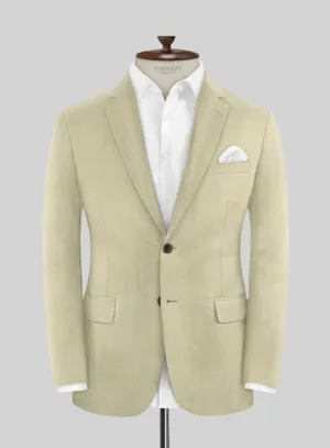 Marco Stretch Sahara Khaki Wool Jacket