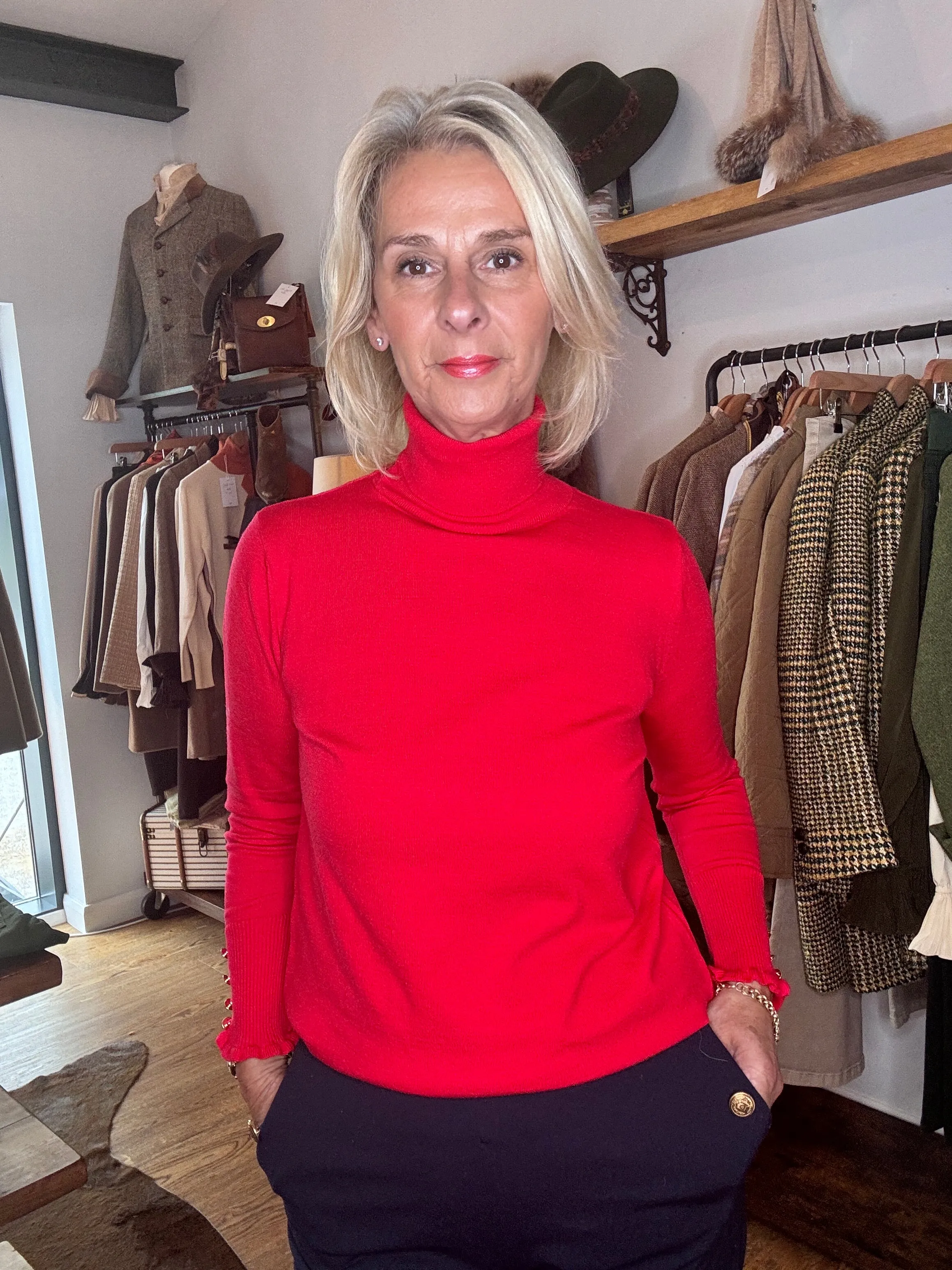 Mirlo Roll neck jumper