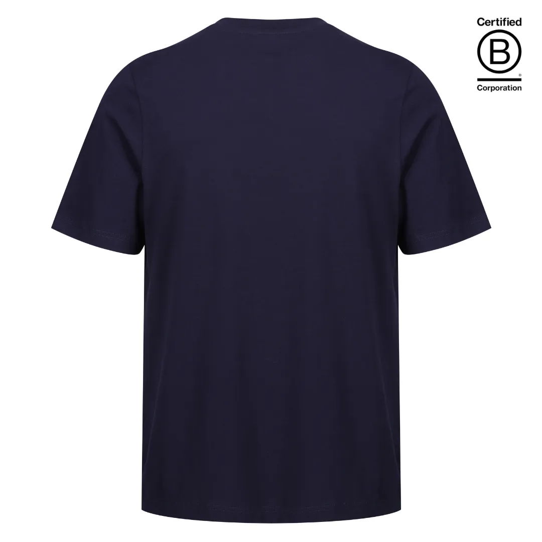 Navy classic fit cotton T-shirt