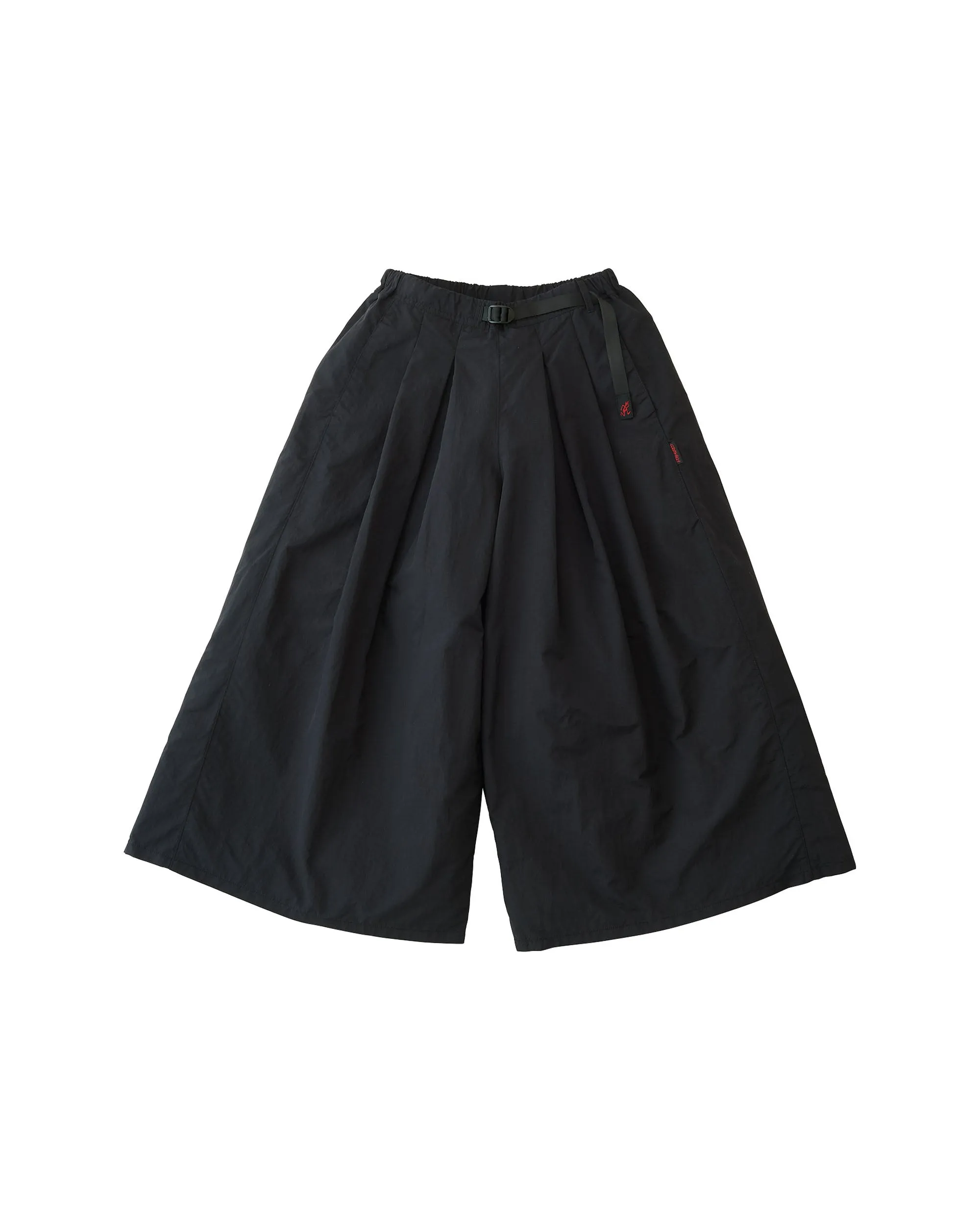 Nylon Flare Pant - Black