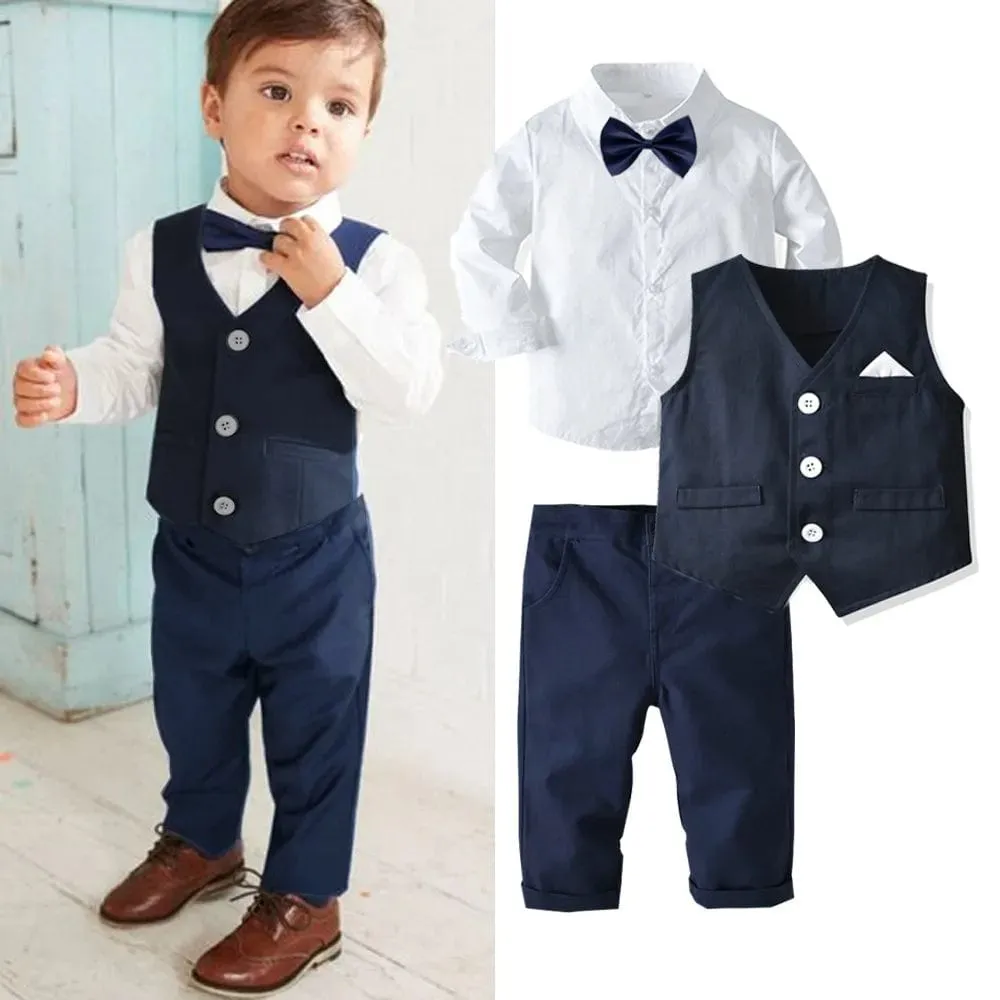 "Beau" 3 PC Boy's Pant Set