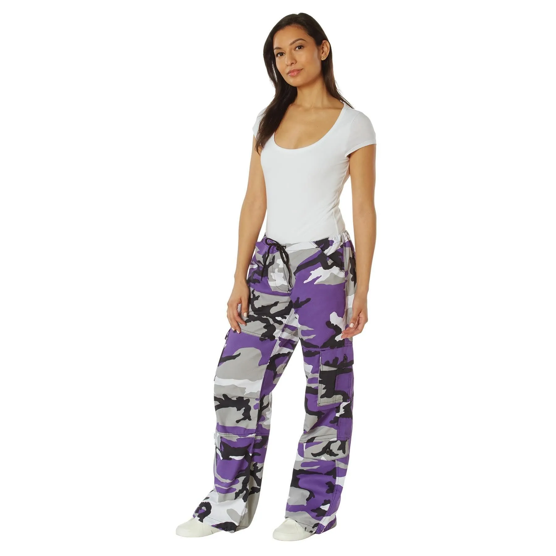 Rothco Womens Paratrooper Colored Camo Fatigues