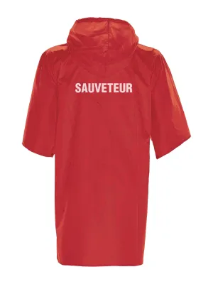 Sauveteur'' Poncho - Rouge