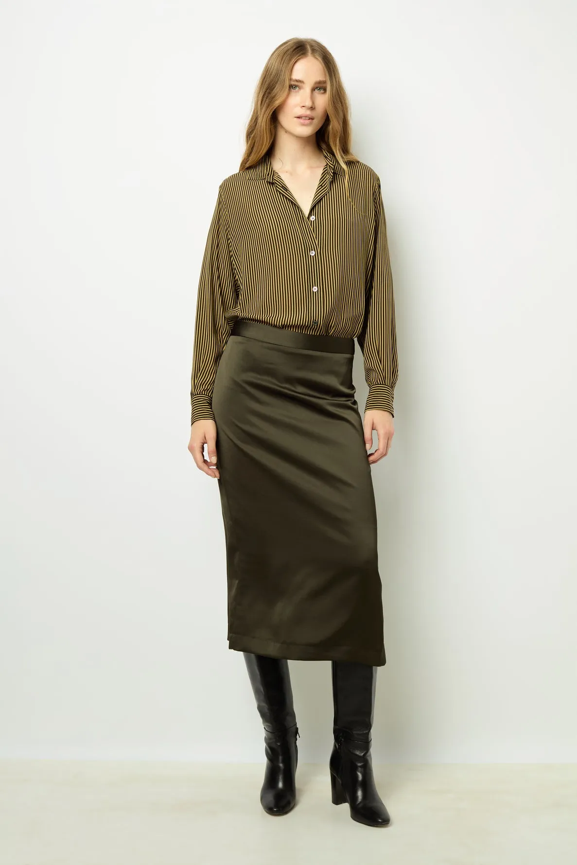 Skirt Coraline Daj42a132 Khaki